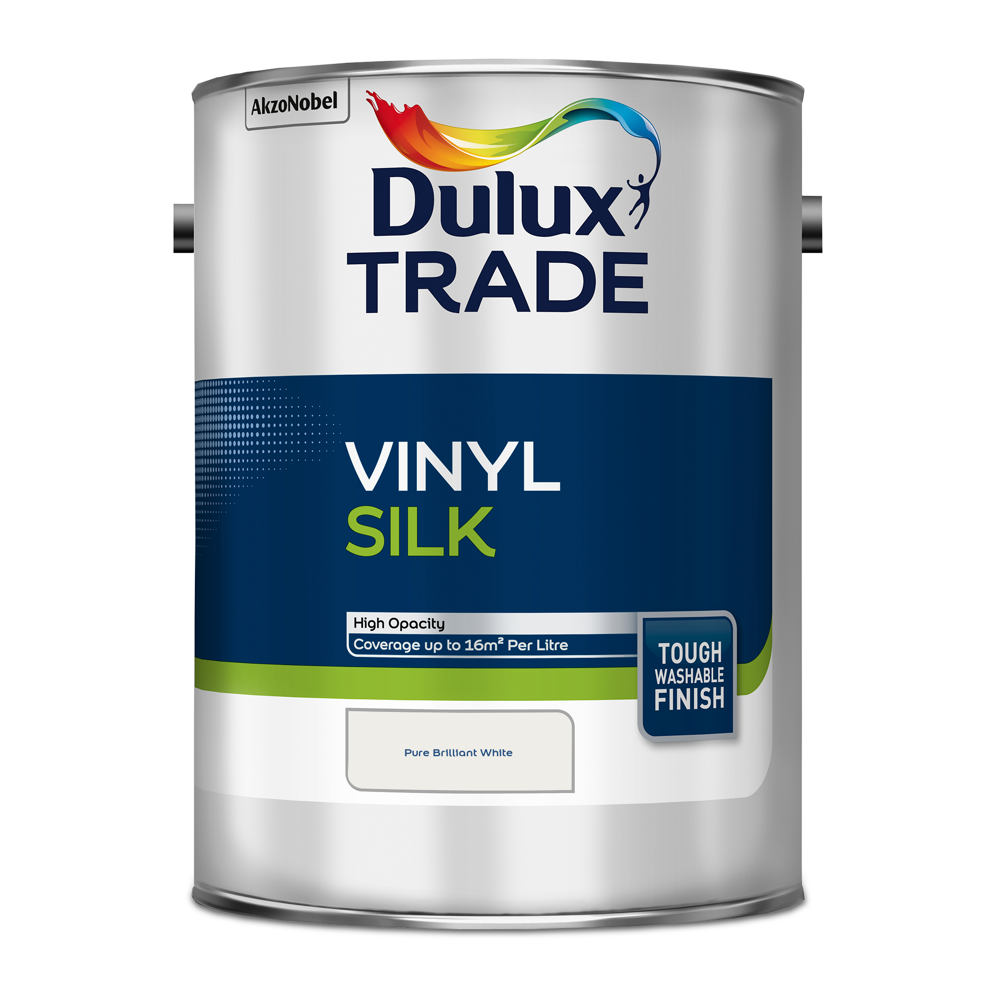 Dulux Trade Vinyl Silk -  Brilliant White