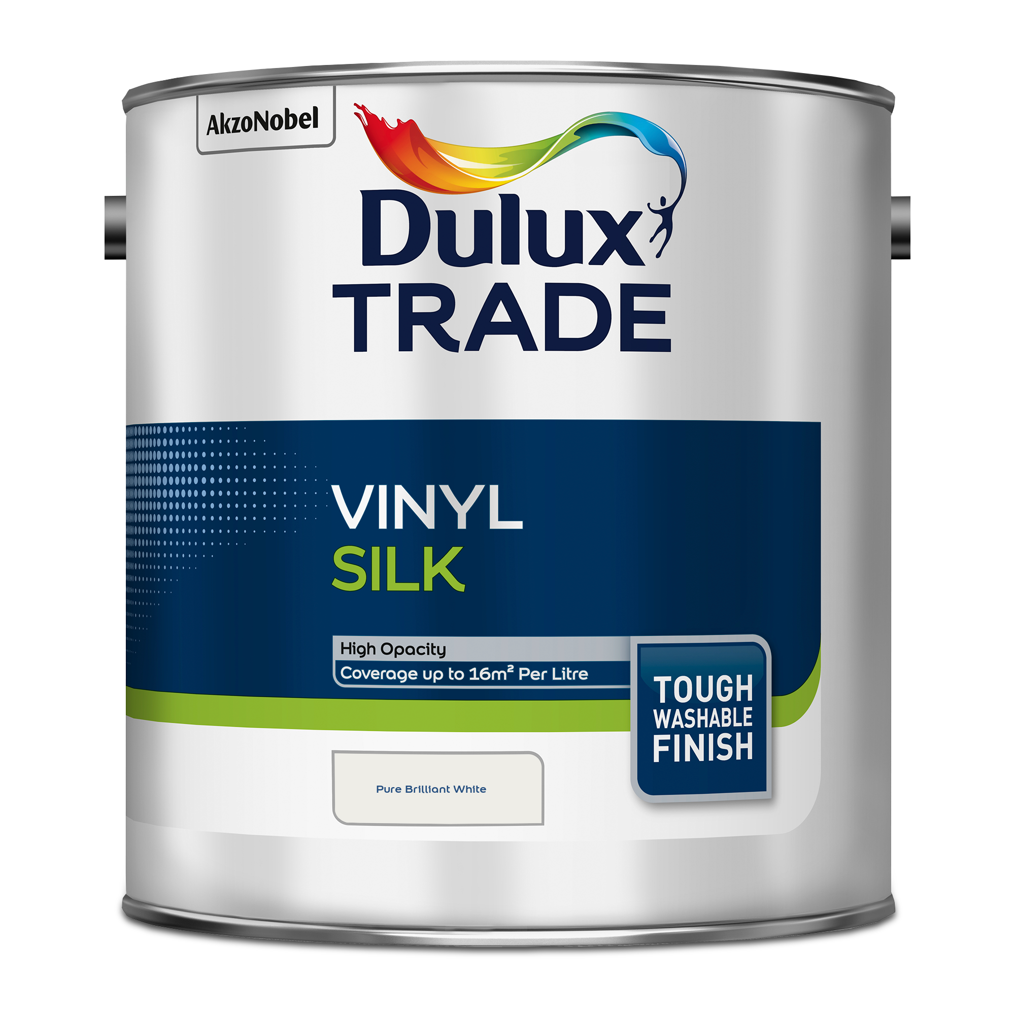 Dulux Trade Vinyl Silk -  Brilliant White