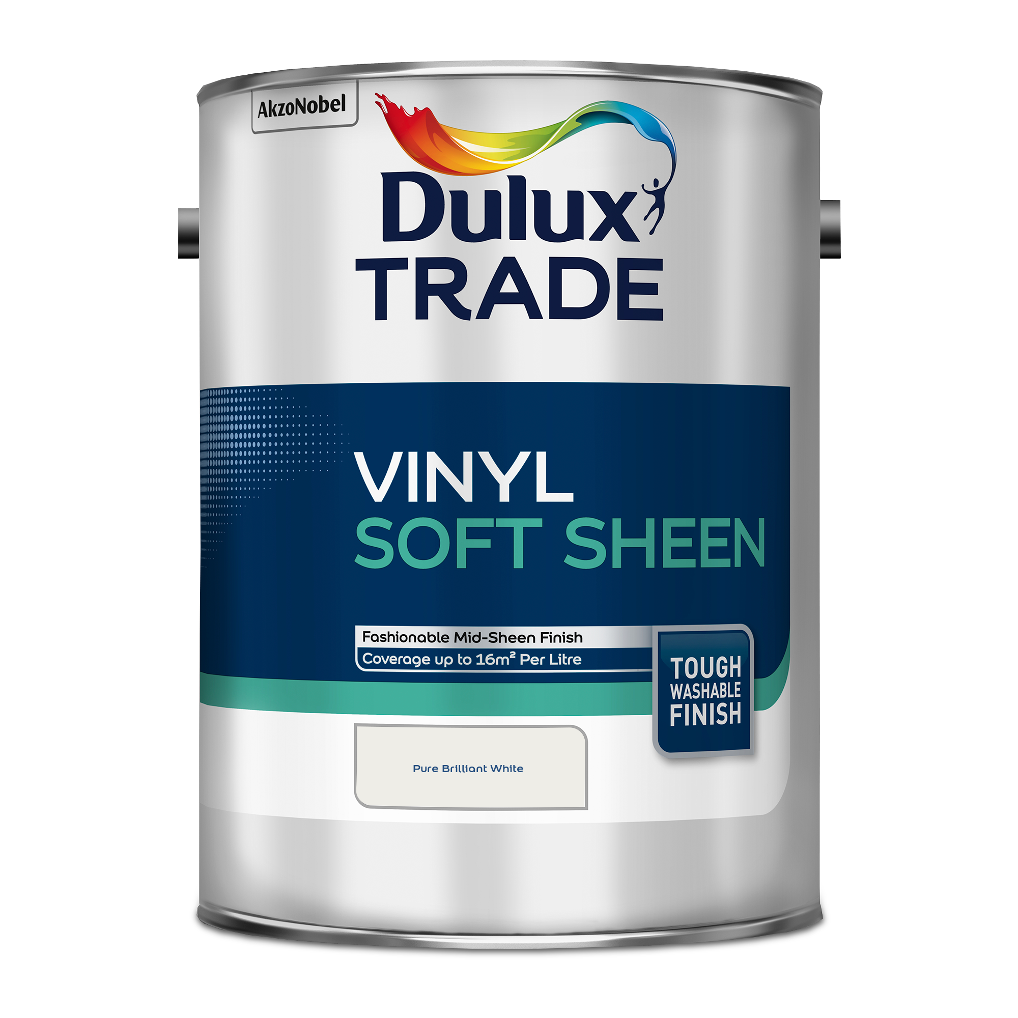 Dulux Trade Vinyl Soft Sheen -  Brilliant White