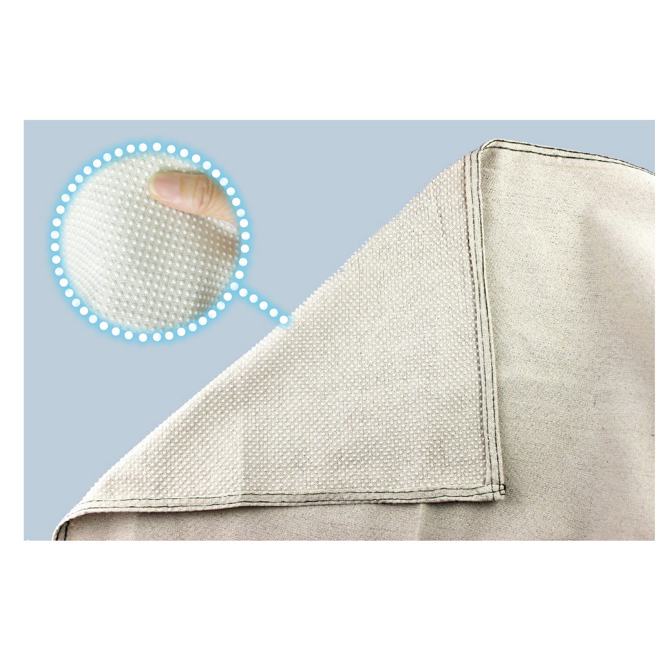 Gripper Cloth 8'x 8' Banister Dust Sheet