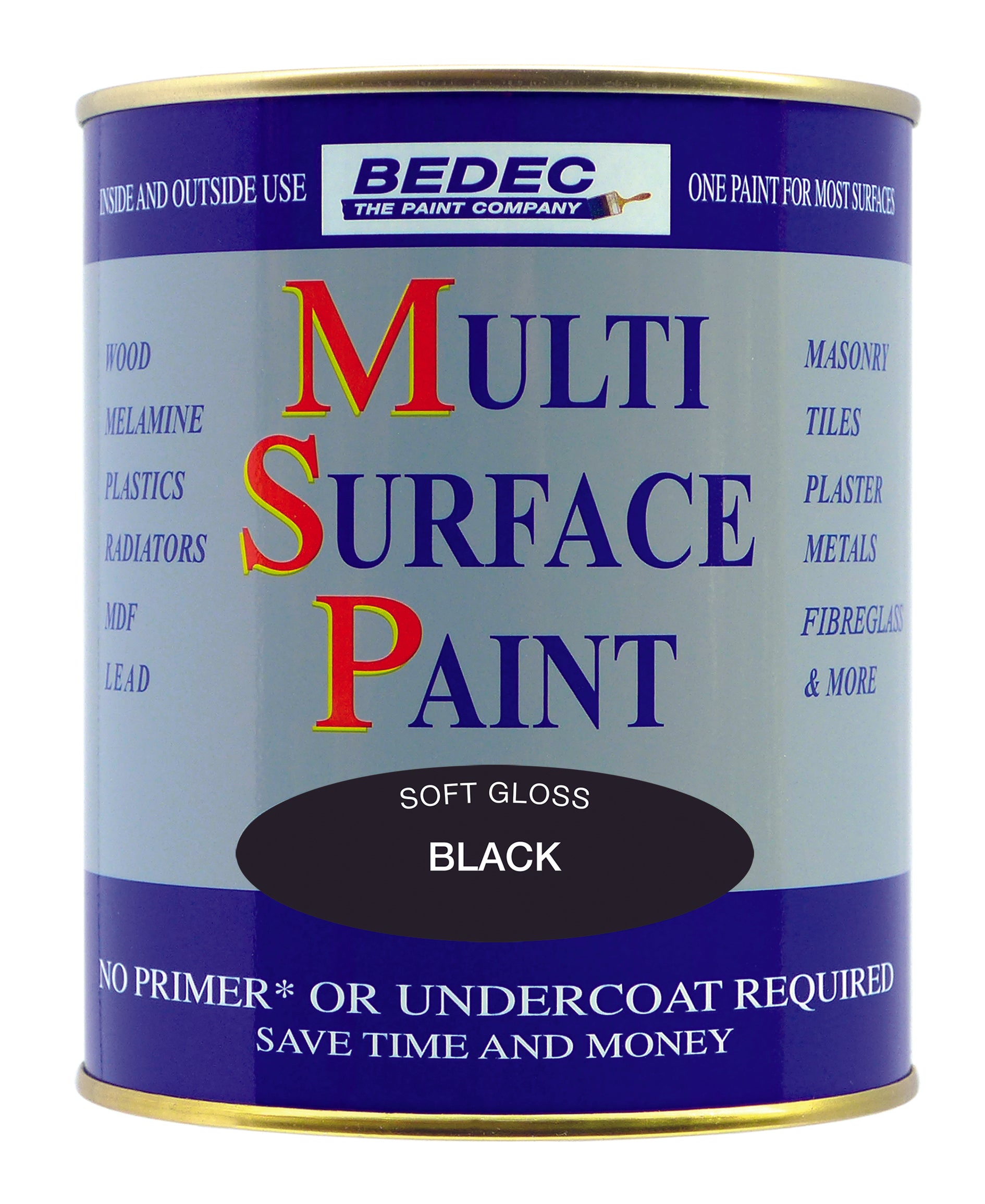 Bedec Multi Surface Paint Black