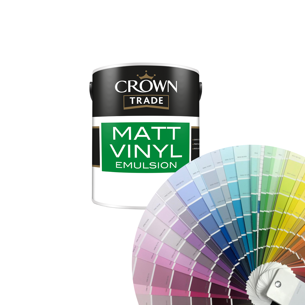 Crown Trade Vinyl Matt - Tinted Colour