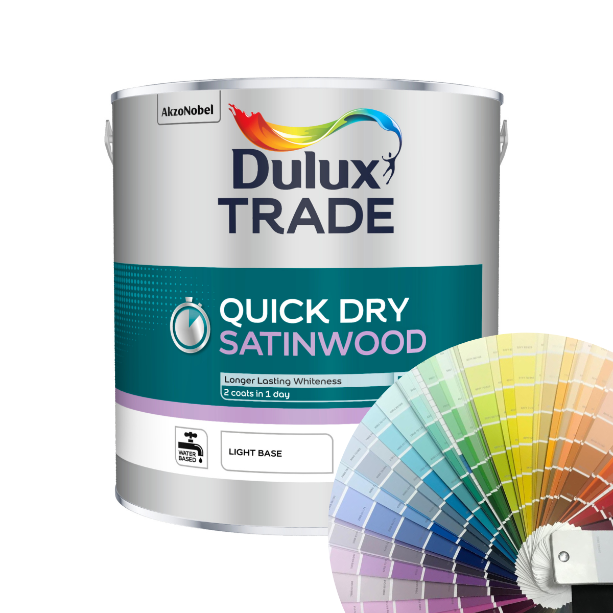 Dulux Trade Quick Dry Satinwood - Tinted Colour