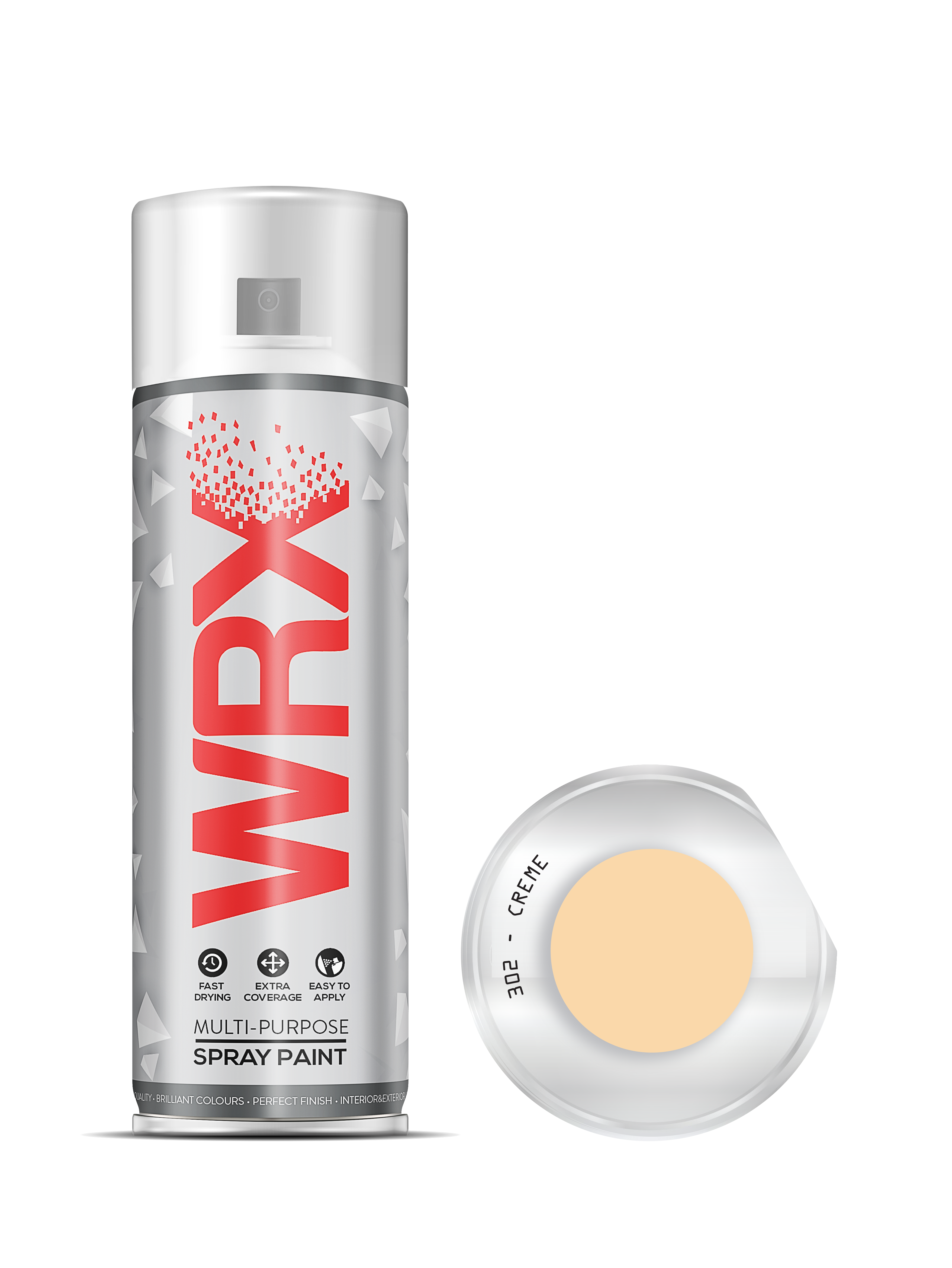 WRX Spray Paint 400ml - 302 Creme