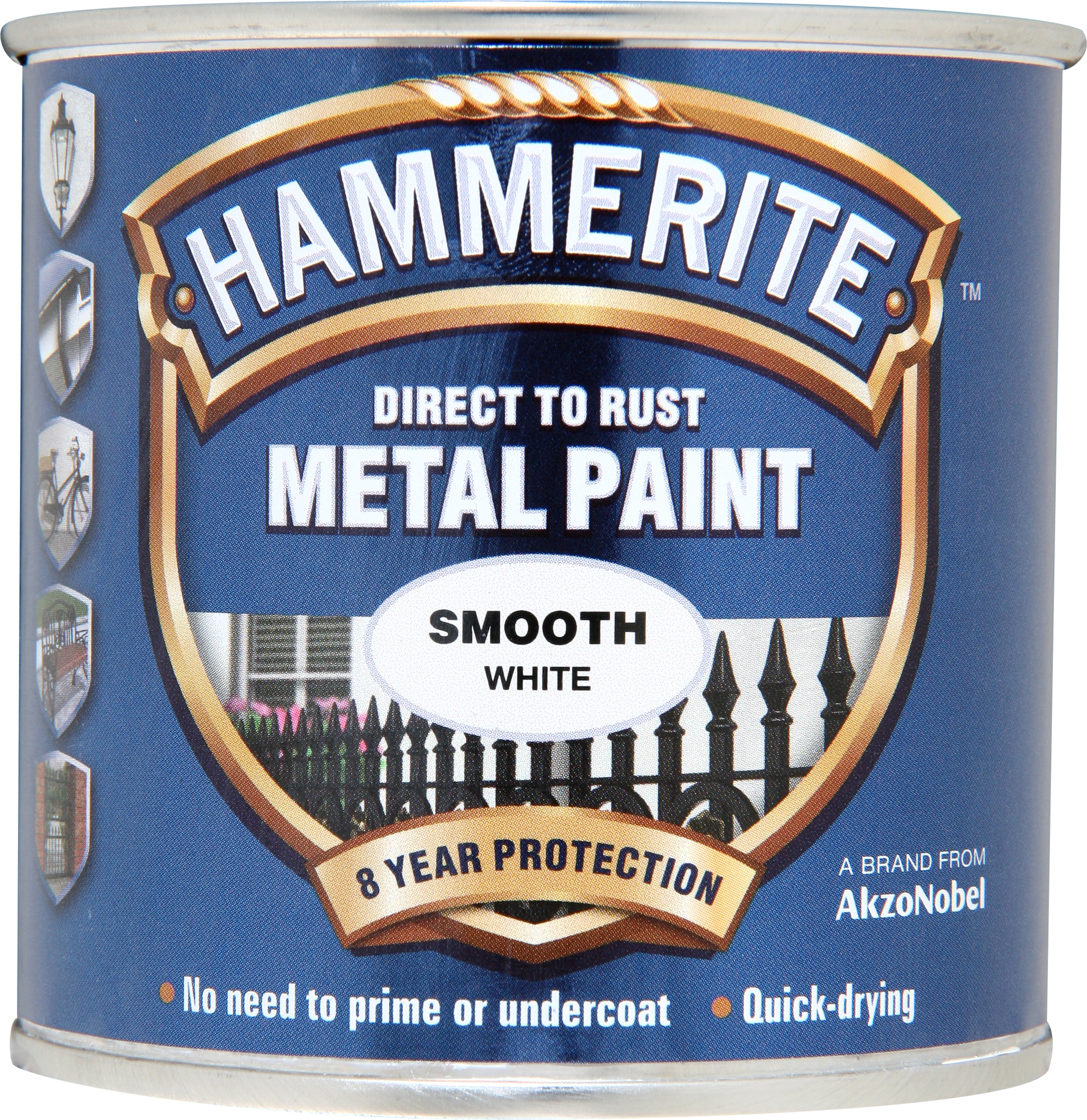 Direct to Rust Metal Paint Smooth Finish - White