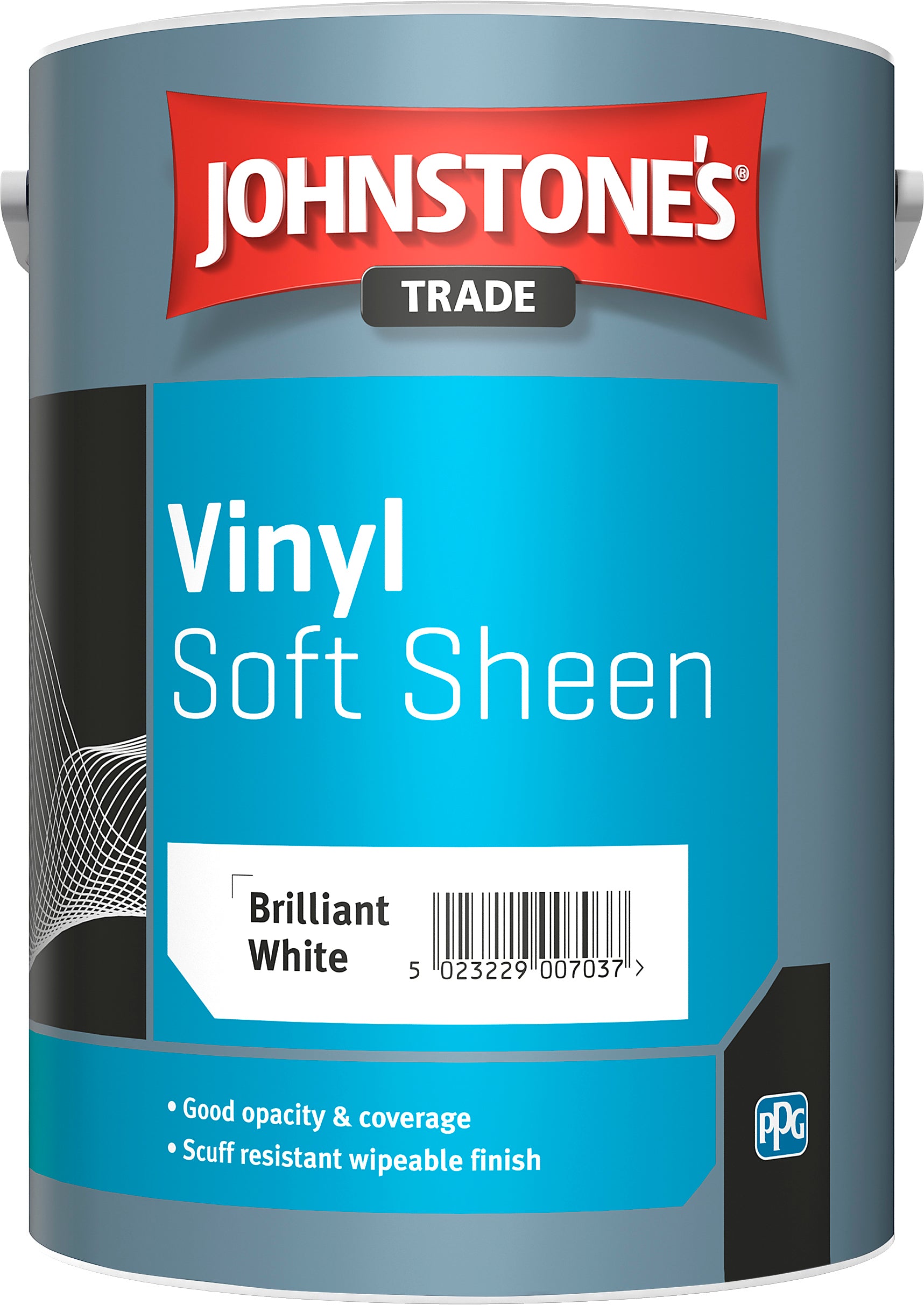 Johnstones Vinyl Soft Sheen - Brilliant White